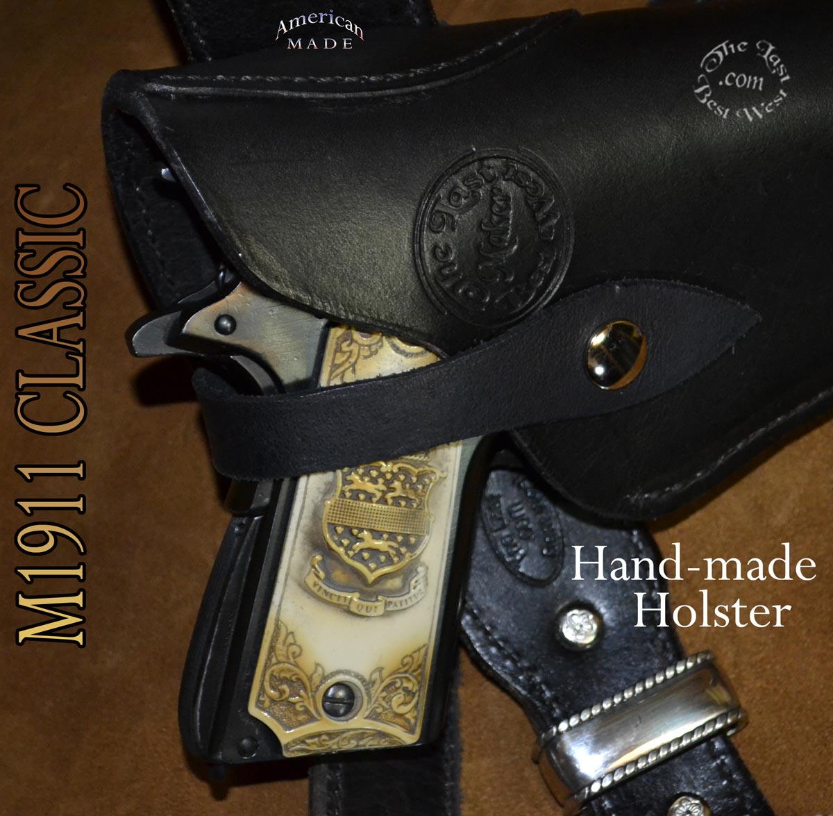 Military Leather Service Holsters from The Last Best West
