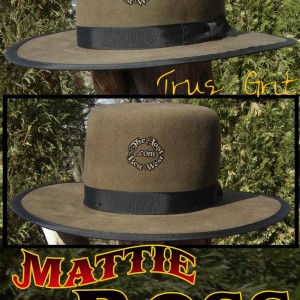 Mattie Ross Custom Handmade Hat