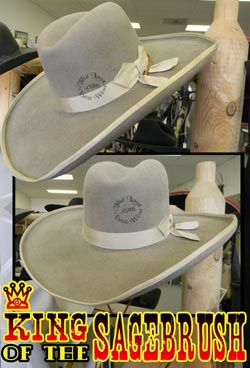 King Of The Sagebrush Handmade Hat