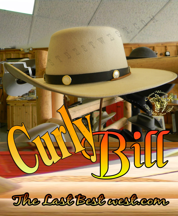 Curly Bill Custom Cowboy Hat