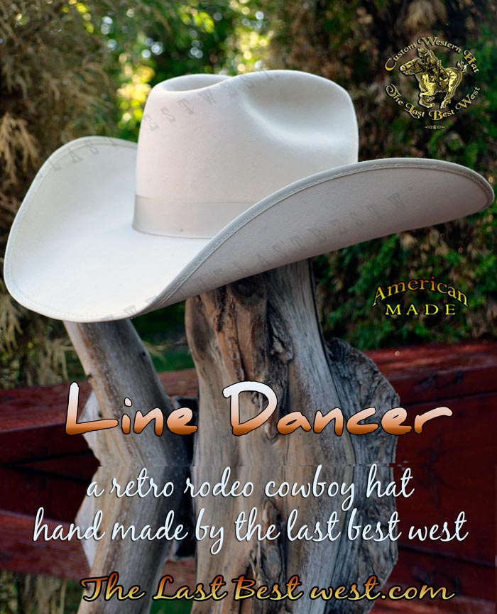 Line Dancer Custom Rodeo Hat