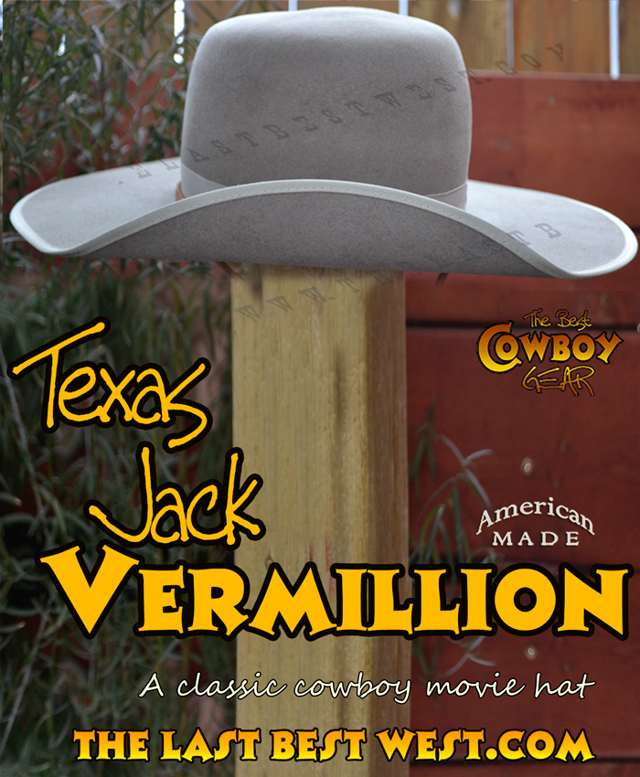Texas Jack Vermillion Hat