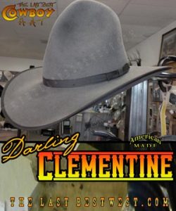 Darling Clementine Cowboy Hat