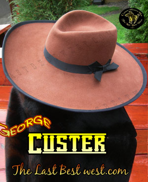 Custer Civil War Cowboy Hat