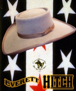 Everett Hitch hand made cowboy hat
