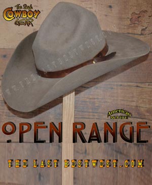 Open Range Cowboy Hat