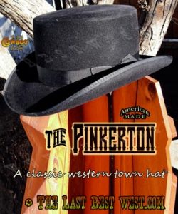 Pinkerton Custom Town Hat