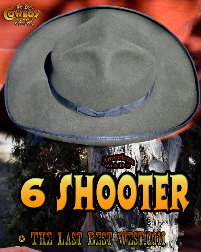 6 Shooter Western Dress Hat