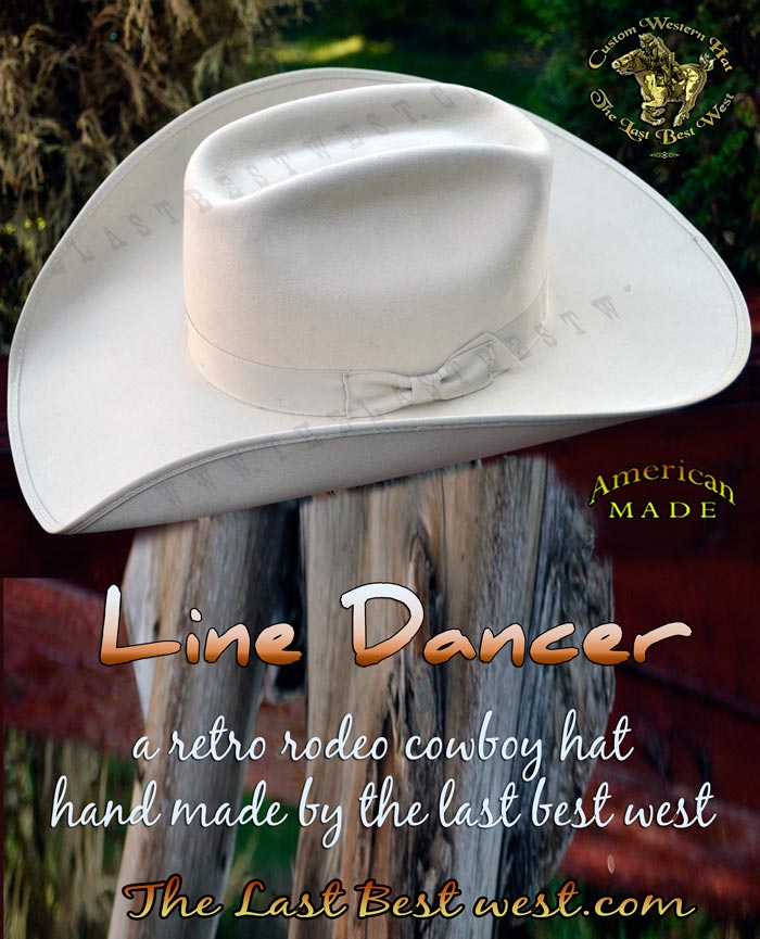 Line Dancer Custom Rodeo Hat