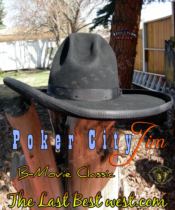 Poker City Jim B-Movie Hat