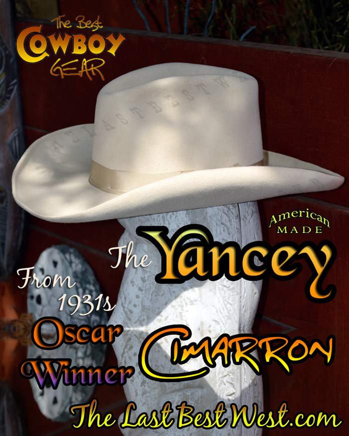 Cimarron Custom Movie Hat