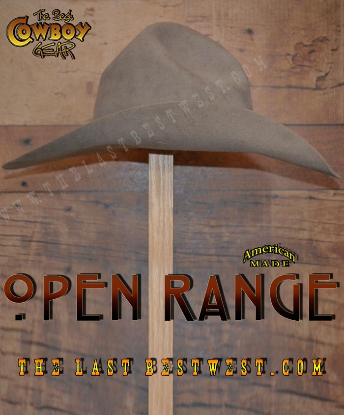 Open Range Cowboy Hat