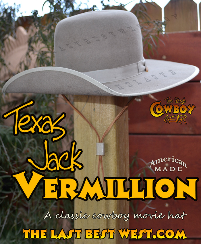 Texas Jack Vermillion Hat