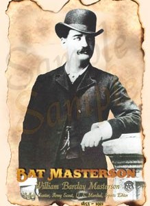 Bat Masterson Poster old west posters