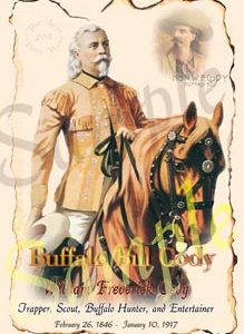 Buffalo Bill Cody Poster