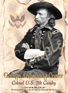 George Armstrong Custer Poster