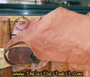 Bat-wing Custom Leather Chaps