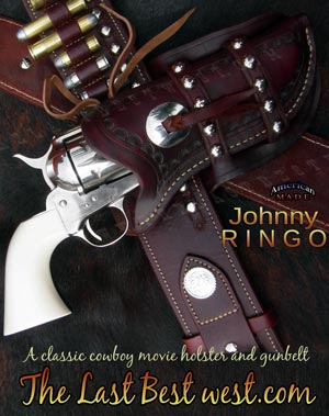 Johnny Ringo Leather Holster - The Last Best West