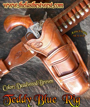 Teddy Blue Holster and Belt