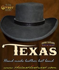 Texas Cowboy Hatband