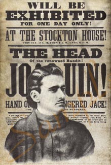 Head of Joaquin Murieta Poster