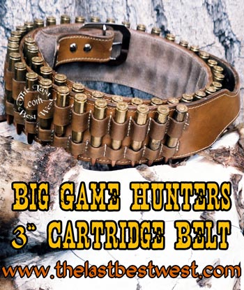 Big Game Hunters Cartridge Belt