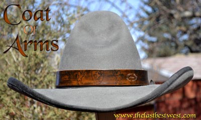 Coat of Arms Custom Hatband