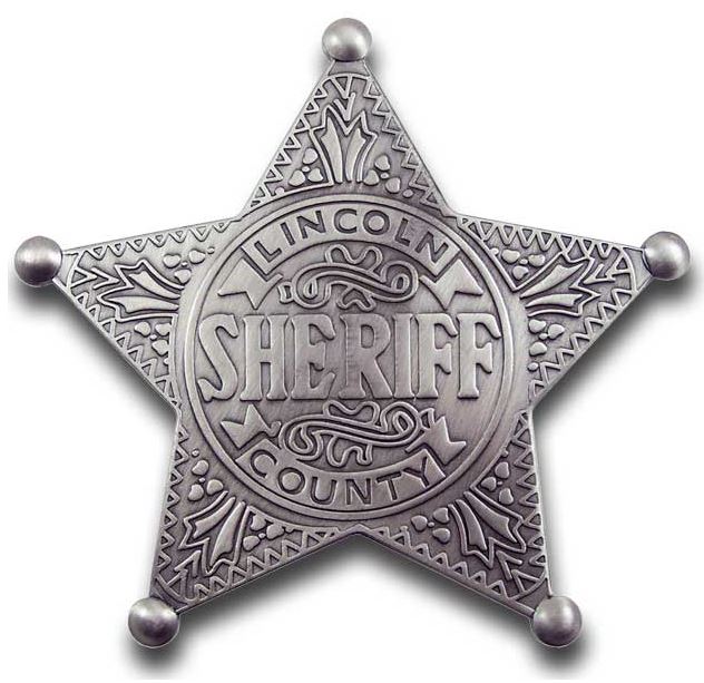 Lincoln County Sheriff Badge