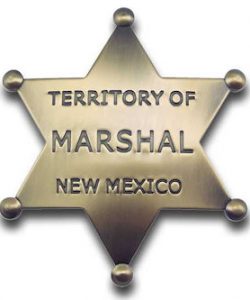 Marshal Territory of New Mexico Badge