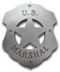 U.S. Marshal (Plain) Badge