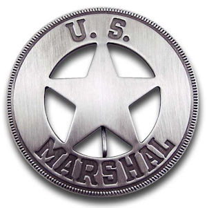 U.S. Marshal - Round Badge