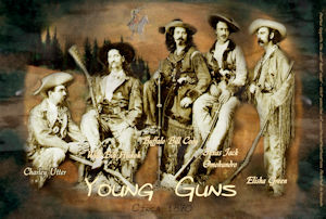 Young Guns Circa 1870 Poster