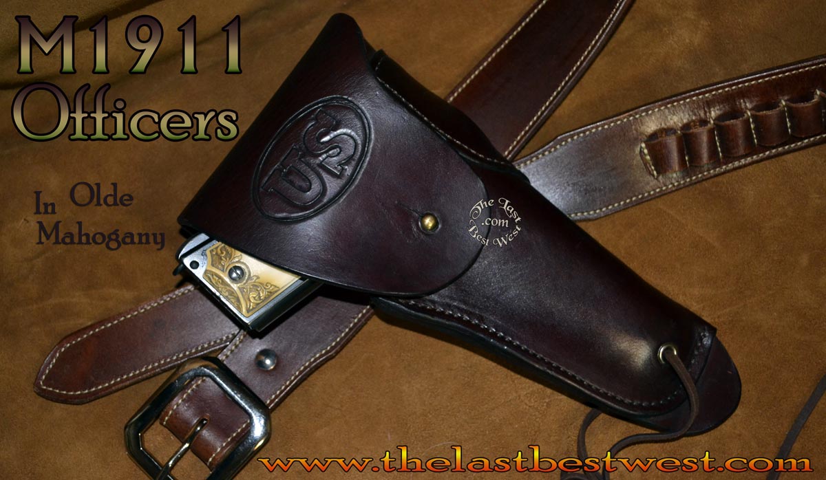 Rooster Handmade Leather Holster - The Last Best West