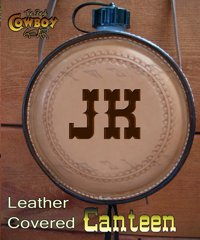 Leather Covered Canteen