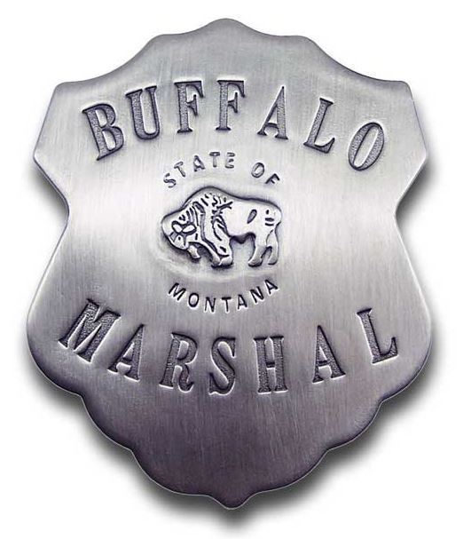 Buffalo Marshal Badge