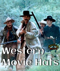WESTERN MOVIE HATS
