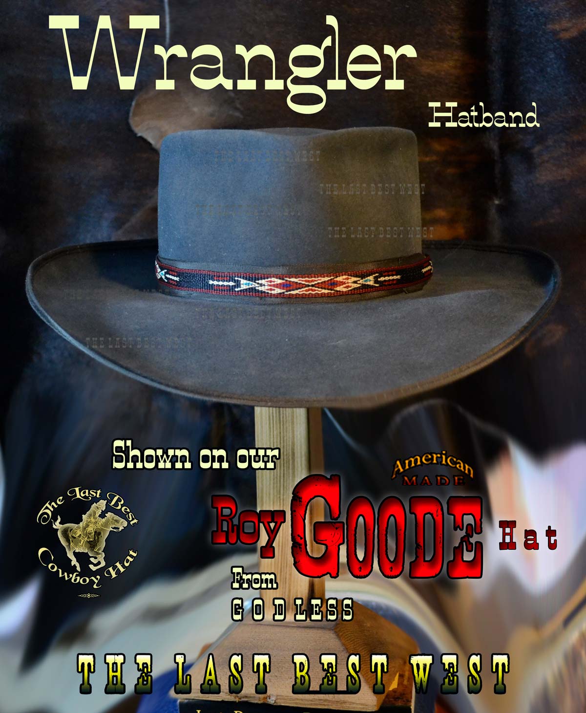 Wrangler Hat Band