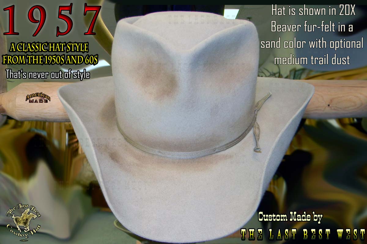 Custom Cowboy Hat - The 1957